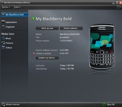 Free Download BlackBerry PC Suite